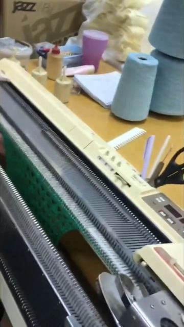 Пример вязания ажура из "ФЛАМЕ" смотреть онлайн