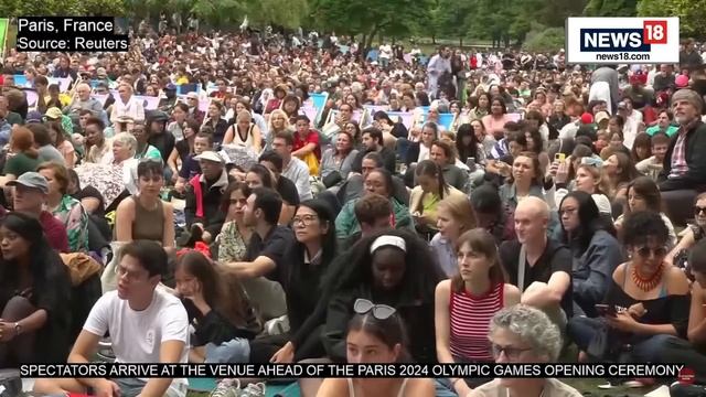 Открытие Олимпиады 2024 в Париже смотреть онлайн