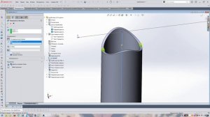 Solidworks подготовка под труборез