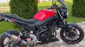 Отличный нейкед Suzuki Sv650 2016