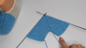 Пинетки спицами. Проще не бывает!!! Очень простые пинетки на двух спицах.