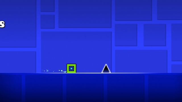 Geometry Dash Lite 1 уровень смотреть онлайн