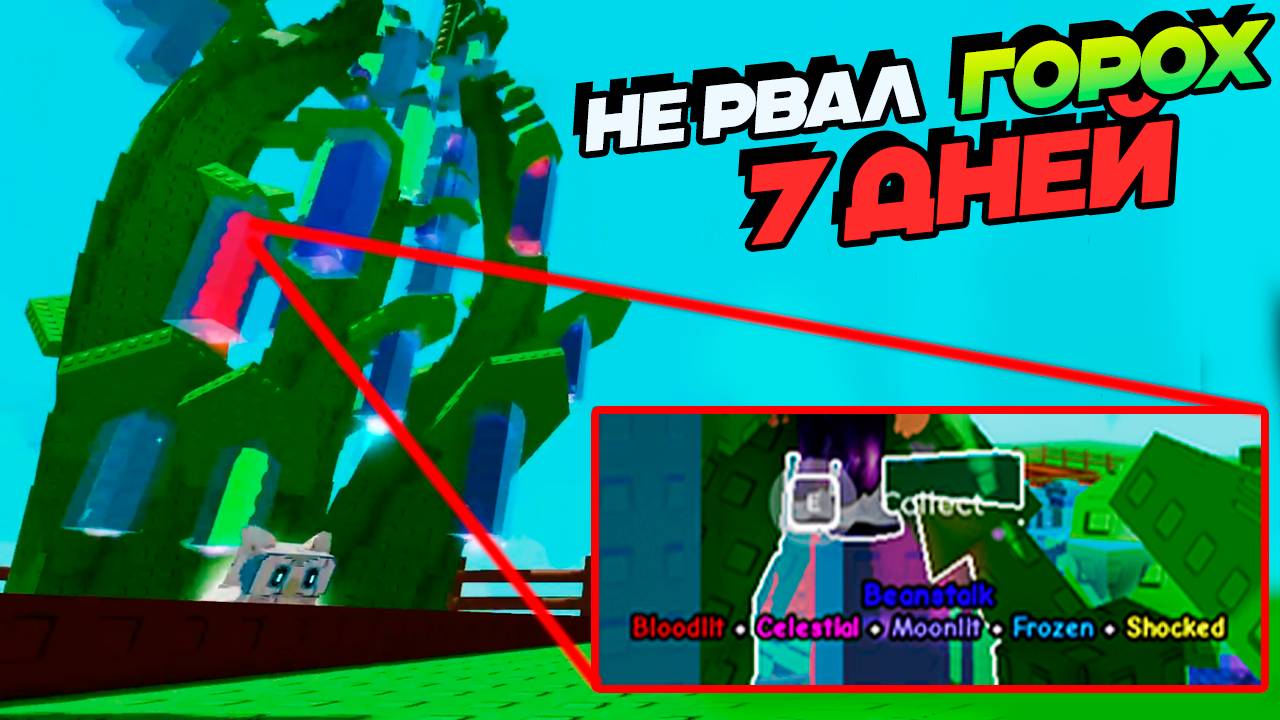 ЧТО БУДЕТ ЕСЛИ НЕ СОБИРАТЬ ГОРОХ 7 ДНЕЙ - Сколько я получу ДЕНЕГ с 5 МУТАЦИЙ?🌱Grow a Garden Roblox смотреть онлайн