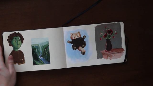 ОБЗОР СКЕТЧБУКА | Часть 3 | акрил, позы смотреть онлайн