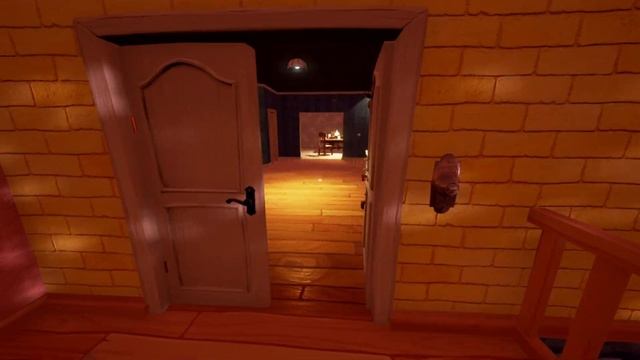 Hello Neighbor Alpha 1. Багованный сосед и секрет двери! смотреть онлайн