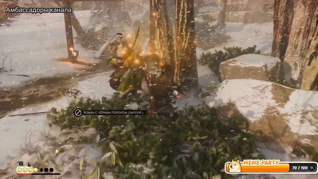 Играем в Ghost Of Tsushima на PC | Освобождаем ЦУСИМУ №18 | ПОЛНОЕ ПРОХОЖДЕНИЕ