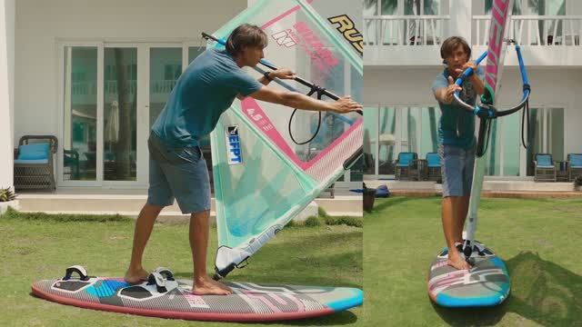 Как сделать Вертолет. Helitack. Обучение виндсерфингу