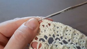 Рельефная салфетка крючком IMPRESSIVE. Мастер - класс часть