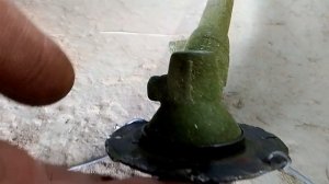 бензокосилка триммер давно отказался от обычной лески пользуюсь спицами трава косится хорошо
