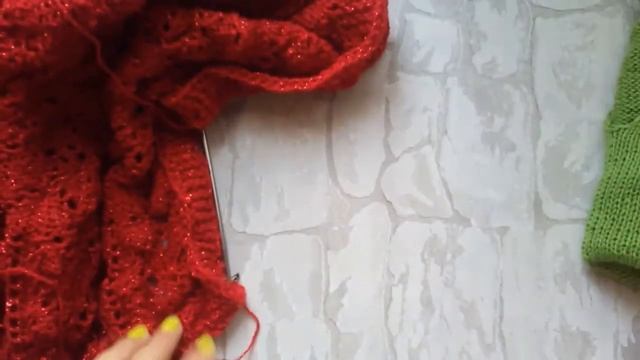 Батл процессов/ Ажур-лицевая гладь... /Вязание спицами