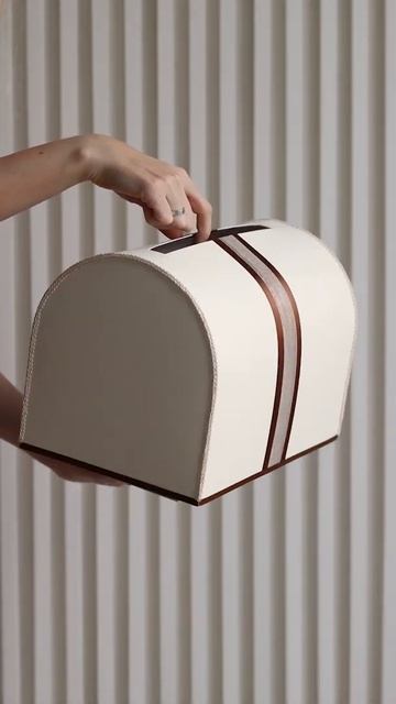 СД-0108 Свадебный сундучок для денег "Миндаль" из картона айвори с атласными лентами смотреть онлайн