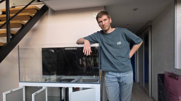 Запуск рифа 400л