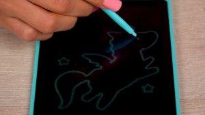 LED-Планшет для рисования, с трафаретами, МИКС