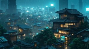 Deep Focus Lofi Chill Beats  🌧️ 🍀 Rain Chillhop Mix to make you Chill  Relax   Japan Night Chill