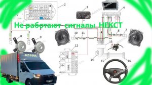 Газель некст - не работают звуковые сигналы