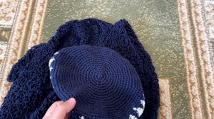 Летняя панама из хлопка крючком