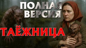 Полная версия ТАЕЖНИЦА. ТАЁЖНЫЕ ИСТОРИИ НА НОЧЬ. БОЛОТНАЯ ТВАРЬ ПРИШЛА В ДЕРЕВНЮ. 1958г.