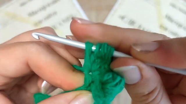 Вязание крючком для начинающих Урок 77 шишечка крючком вариант 5 смотреть онлайн