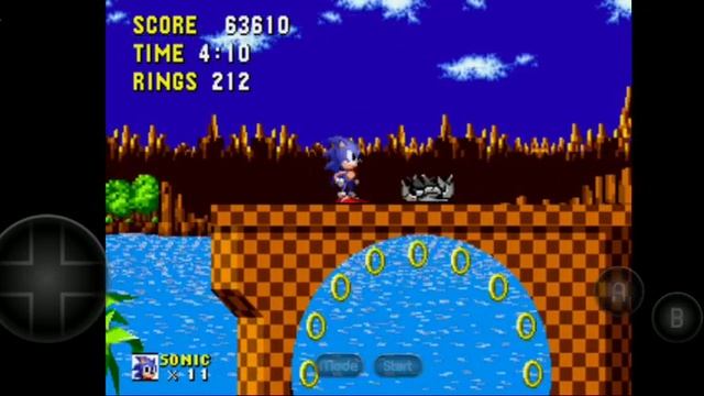 Sonic the hedgehog уровень GREEN HILL ZONE секрет 3 смотреть онлайн