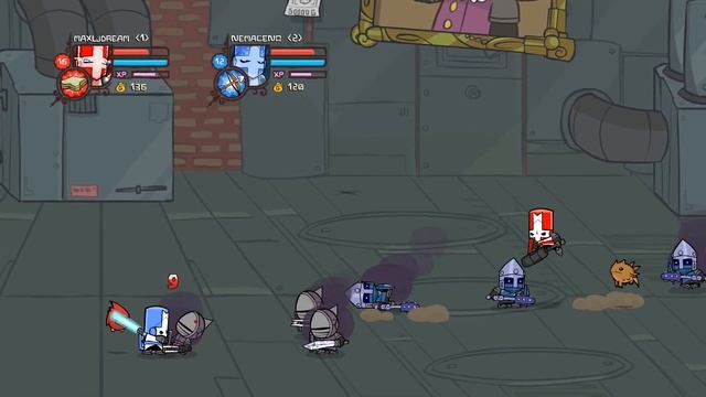 Castle crashers #3 НАМ НУЖЕН ШТУРВАЛ! смотреть онлайн
