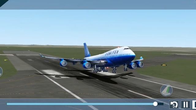 Boeing 747 xplane mobile takeoff//Xplane mobile boeing747 посадка смотреть онлайн