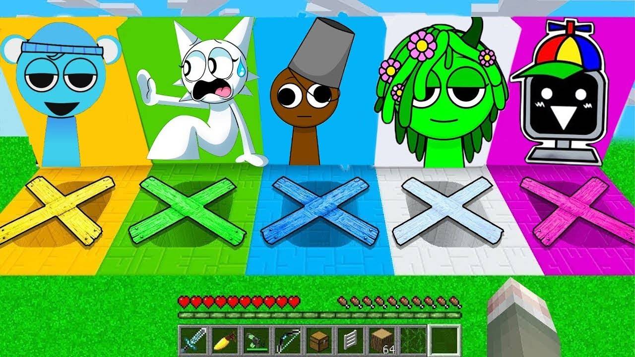 Все Серии Выбери ПРАВИЛЬНУЮ ЗАКРЫТУЮ ЯМУ ВСЕ ВИДЫ СПРУНКОВ В МАЙНКРАФТ смотреть онлайн