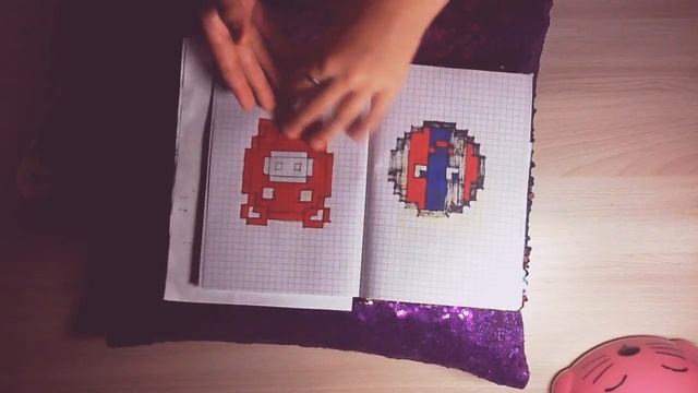 РИСУНКИ ПО КЛЕТКАМ ЧАСТЬ 2 ((( Обзор))) смотреть онлайн