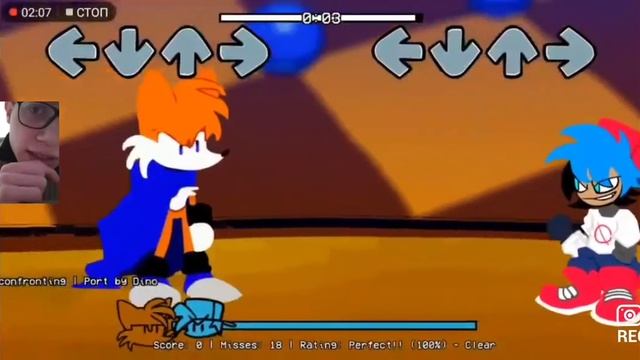 реакция на видео Friday night funkin vs sonic exe week android port. смотреть онлайн