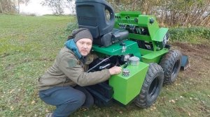 Самодельный минипогрузчик: первый тест - провал?!