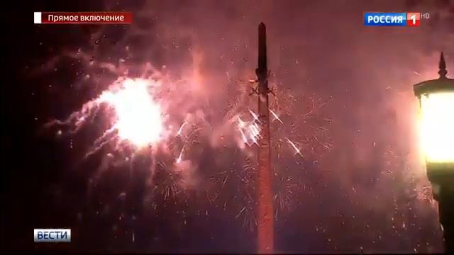 Москва Праздничный салют в честь Дня Победы 2017 смотреть онлайн