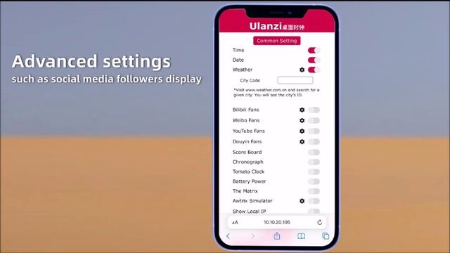Ulanzi TC001 Умные пиксельные часы смотреть онлайн