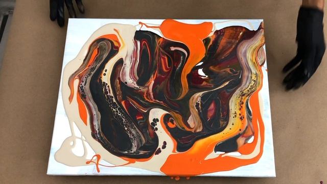 Create Abstract Art with Wild Color Combinations ~ Gorgeous Fluid Art Painting смотреть онлайн