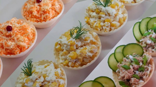 Тарталетки - 3 быстрых начинки. Вкусно, бюджетно и красиво