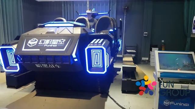 Симулятор виртуальной реальности на 6 мест VR DARK MARS Simulator с эффектом 9 D смотреть онлайн