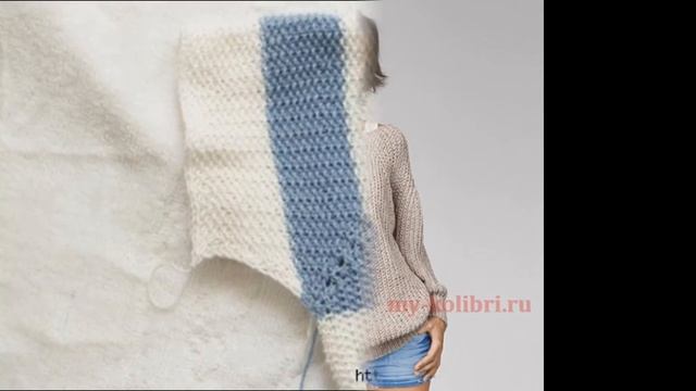 Вязаный РУКАВ РЕГЛАН - 2019 / Knitted raglan sleeve