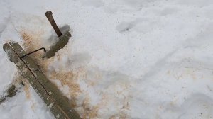 Самодельные охотничьи лыжи.