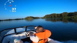 Афалина 395 | Замер максимальной скорости