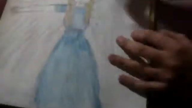 Мой рисунок ангела( ускоренная съёмка) смотреть онлайн