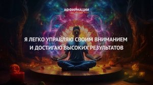 Аффирмации на концентрацию внимания и достижения цел?