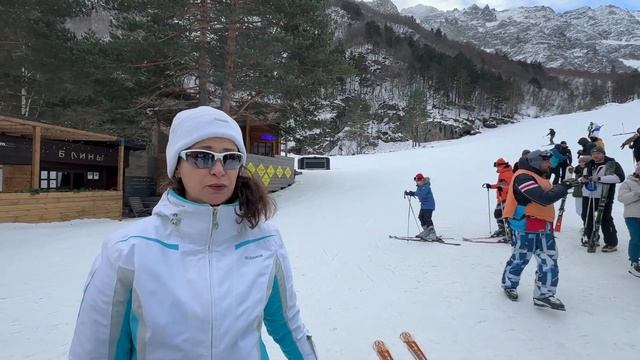 Обзор горнолыжного курорта Северной Осетии - Цей. смотреть онлайн