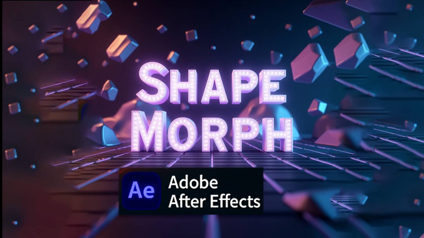 Урок Adobe After Effects Shape Morph