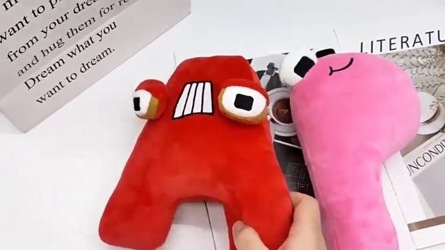Мягкие игрушки Алфавит Лор