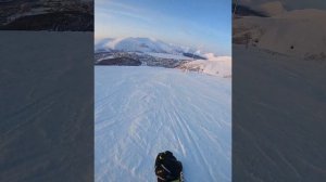 Хибины Кировск Bigwood, 9 февраля 2024, трасса 18-16