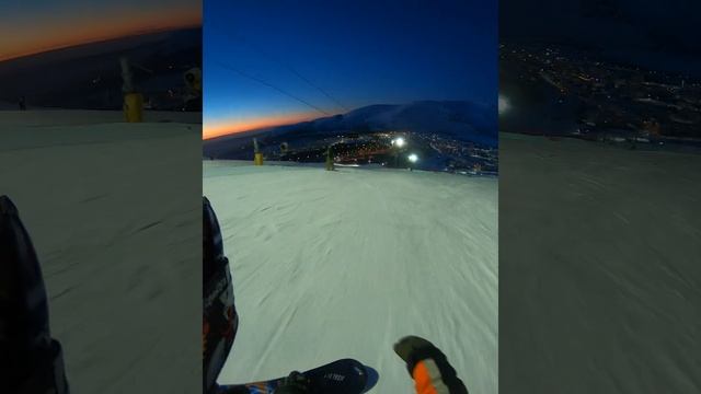 Хибины Кировск Bigwood, 14 декабря 2024, трасса 15