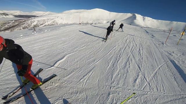 Хибины Кировск Bigwood, 24 марта 2024, трасса 20