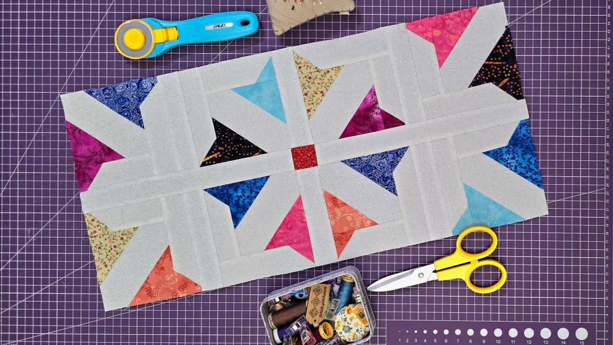 Мастер-класс по лоскутному шитью: опыт шитья прекрасного лоскутного одеяла с простым рисунком и потр смотреть онлайн