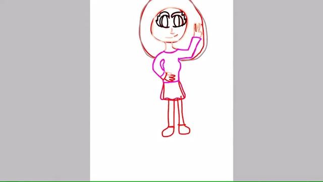 Первый нормальный рисунок в ibisPaint x смотреть онлайн