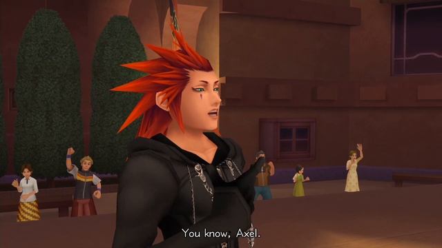 Kingdom Hearts II Final Mix. #4. Роксас, день 4. Бойцовский турнир. Появление Акселя