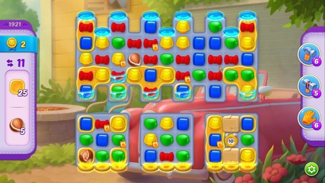 Homescapes Level 1921 Hard (No Boosters) / Уровень 1921 Сложный (Без бустеров)13.03.2021