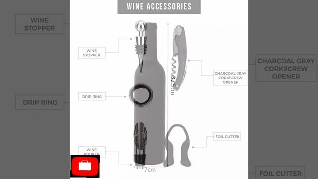 Эксклюзивный штопор для вина, аксессуары, подарочный ? смотреть онлайн